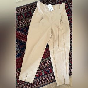 High rise work pant